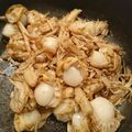 ☆ドキンちゃん☆”'s cooksnap of when they made ホタテと榎茸♡ガーリックバター炒め.