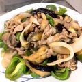 クリちゃん0309's cooksnap of when they made 簡単♡豚肉なすピーマンの炒め物.
