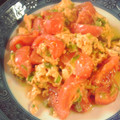 にじっこmama's cooksnap of when they made たまごとトマトの炒めもの.