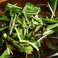 あろま…'s cooksnap of when they made すぐ出来る☆水菜ときゅうりの塩昆布和え.