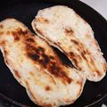 ねここfm's cooksnap of when they made 炭酸水でさっくり！自家製ナン(動画有).