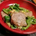 ヤング's cooksnap of when they made 牛肉のオイスターソース炒め.