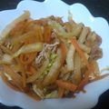 姫雷蓮's cooksnap of when they made 白菜とにんじんのきんぴら.