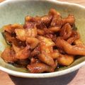ちーパパ's cooksnap of when they made 鶏皮の甘辛煮♪.