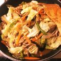 akiyomama1's cooksnap of when they made ホイコーロー♪味噌・豚肉で簡単♪.