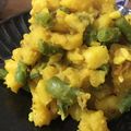 Ｍの台所's cooksnap of when they made じゃがいもとインゲン豆のサブジ.