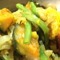 クックD0ZSI8☆'s cooksnap of when they made カボチャのカレーアヒージョ.