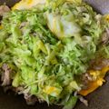 トラととら's cooksnap of when they made 豚こまメイン簡単☆ダイエット！お好み焼き.