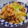 やまとぉちゃん's cooksnap of when they made 豚肉キャベツ卵のマヨ炒め.
