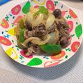 しゅい6's cooksnap of when they made 牛肉とピーマンのカレー炒め.