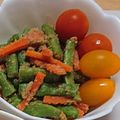 こまめも's cooksnap of when they made 人参入り♪＊三度豆のおひたし＊.