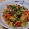 Ocean_ray's cooksnap of when they made 旨い★タコとアボカドのキムチ和え.
