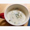 romiccy's cooksnap of when they made キャベツとシメジのミルクスープ.