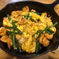 クックTTK6AJ☆'s cooksnap of when they made 海老と卵といんげんのオイスター炒め.