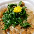 ﾋﾟﾛﾐ♡'s cooksnap of when they made シソ納豆　混ぜるだけ♪.