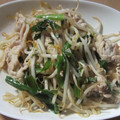 きらり流れ星's cooksnap of when they made 豚こまともやしのニラ炒め.