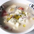 YUKIKI☆'s cooksnap of when they made 味噌汁をリメイク★豆乳リゾット★.