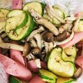 ねぞろ's cooksnap of when they made レンジで♪ズッキーニとしめじの夏サラダ.