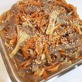 おきむや's cooksnap of when they made こんにゃくとエノキのきんぴら☆.
