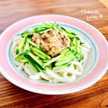 ねっちゃんっ's cooksnap of when they made 豆腐とひき肉の肉味噌冷やしうどん.