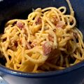 ミネソタ州のけーたん's cooksnap of when they made おうちで簡単本格カルボナーラ.