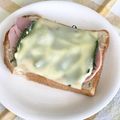 アンドーナツ☆'s cooksnap of when they made 簡単朝ごはん♩大葉のハムチーズトースト.