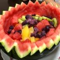 いちごジャム44's cooksnap of when they made 小玉スイカのフルーツポンチ.