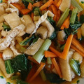 ｽｶｲﾌｨｯｼｭ☆'s cooksnap of when they made 小松菜と油揚げの簡単煮浸し♪♪.