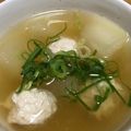 Halü★mama's cooksnap of when they made 鶏肉だんごと冬瓜のスープ.