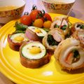 runa10's cooksnap of when they made ズッキーニのベーコン巻き.