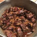 クックIB82OG☆'s cooksnap of when they made 下処理なしで鶏レバーの甘辛煮.