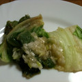 たかえのり's cooksnap of when they made 焼き白菜のねぎ塩だれ.