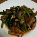 たかえのり's cooksnap of when they made ほうれん草と豚肉の豆板醤炒め.