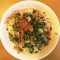 直井きなこ's cooksnap of when they made 休日の昼食に。サバ缶そうめん.