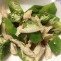 お願いひつじ's cooksnap of when they made ✿ささ身とオクラの柚子胡椒和え✿.
