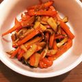 クック1F13WP☆'s cooksnap of when they made エリンギと人参のきんぴら.