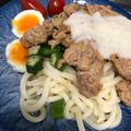 かなた！'s cooksnap of when they made 豚肉＆山芋うどん.