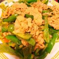 にゃんたりん's cooksnap of when they made ピーマン大量消費のチンジャオロース.