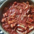 あーこ2929's cooksnap of when they made 定番のトマトパスタ♫アマトリチャーナ.