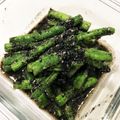 クック571G84☆'s cooksnap of when they made 麺つゆで♪簡単・インゲンのゴマ和え.