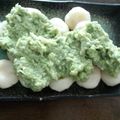 ゆた蔵２'s cooksnap of when they made 簡単、ヘルシー♪ お豆腐の白玉ずんだ餅.