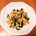 のあぐ's cooksnap of when they made ズッキーニとシーフードミックス炒め.