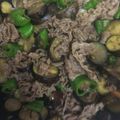 あかさたなわ's cooksnap of when they made 簡単‼ 茄子＆牛肉の焼肉タレ炒め☆.