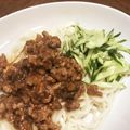 けろぺこ's cooksnap of when they made 簡単本格✴︎ピリ辛ジャージャー麺.
