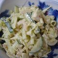 Uttipal's cooksnap of when they made キャベツと胡瓜と竹輪のゴママヨポン酢和え.