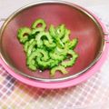 めみたん☆'s cooksnap of when they made ゴーヤの下処理♪.