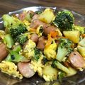 coleman☆'s cooksnap of when they made ブロッコリーとウインナーの卵炒め.