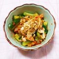 ﾁｲﾁｬﾝﾏﾏ's cooksnap of when they made 土佐のぽん酢香るきゅうりキムチ.