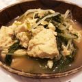 おみぶ's cooksnap of when they made フライパン５分！まんぷく豆腐deスープ♪.