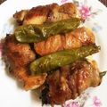ゃゃッキりん梵's cooksnap of when they made 夏バテ解消＊肉巻き厚揚げのバタポン炒め.